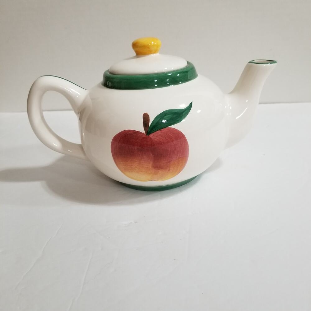 Asia Master Group ceramic tea pot vintage ten inches wide